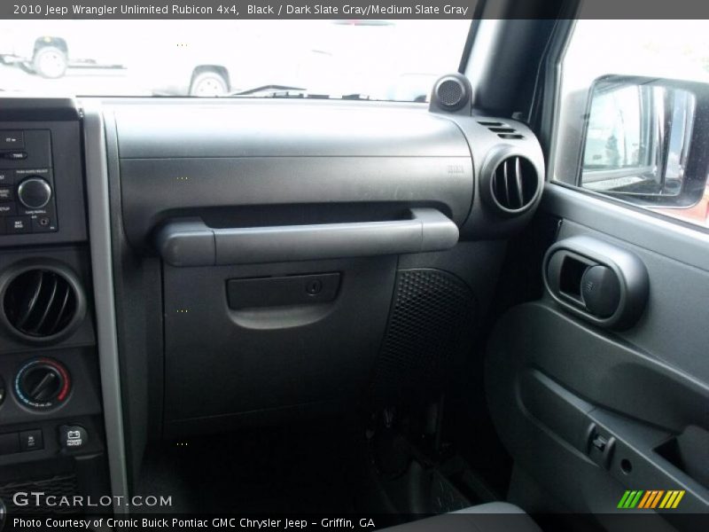 Black / Dark Slate Gray/Medium Slate Gray 2010 Jeep Wrangler Unlimited Rubicon 4x4