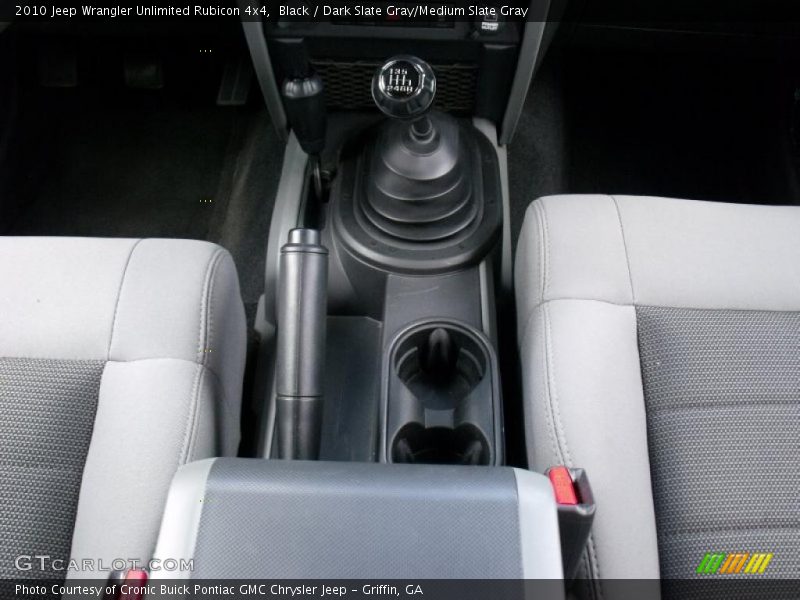 Black / Dark Slate Gray/Medium Slate Gray 2010 Jeep Wrangler Unlimited Rubicon 4x4