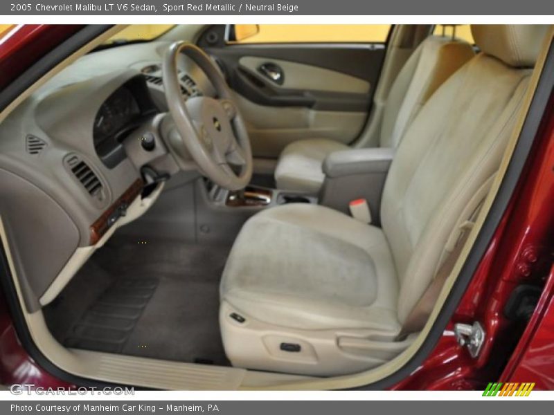 Sport Red Metallic / Neutral Beige 2005 Chevrolet Malibu LT V6 Sedan