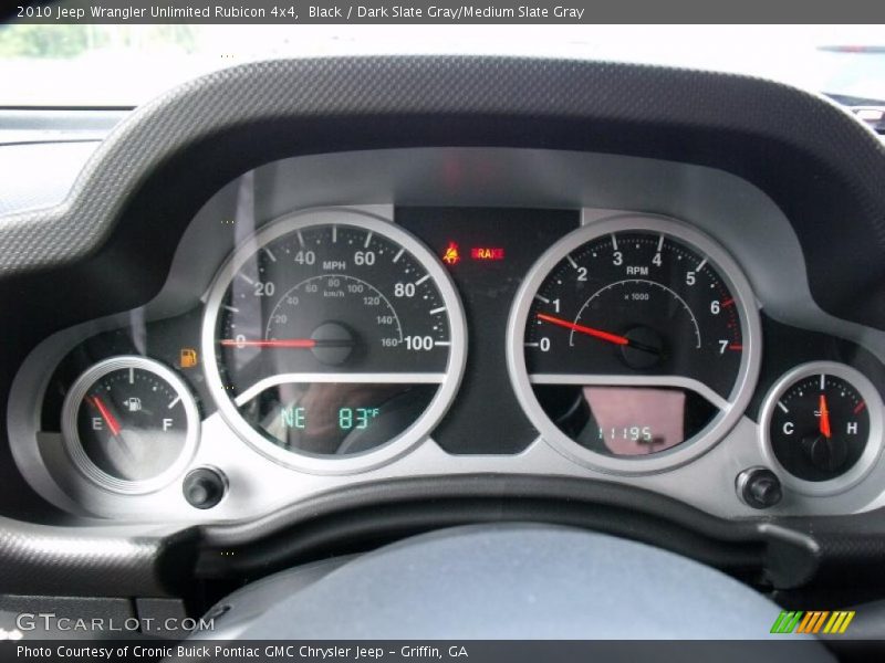  2010 Wrangler Unlimited Rubicon 4x4 Rubicon 4x4 Gauges