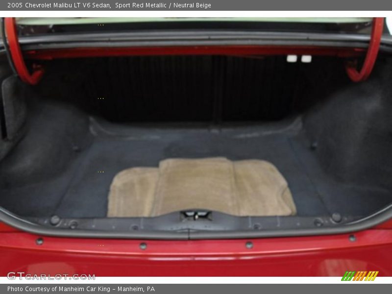 Sport Red Metallic / Neutral Beige 2005 Chevrolet Malibu LT V6 Sedan