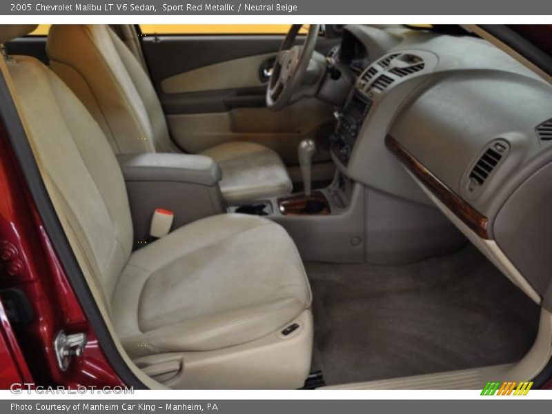 Sport Red Metallic / Neutral Beige 2005 Chevrolet Malibu LT V6 Sedan