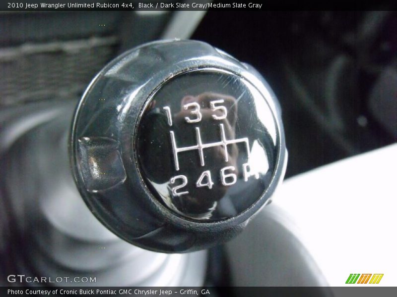  2010 Wrangler Unlimited Rubicon 4x4 6 Speed Manual Shifter