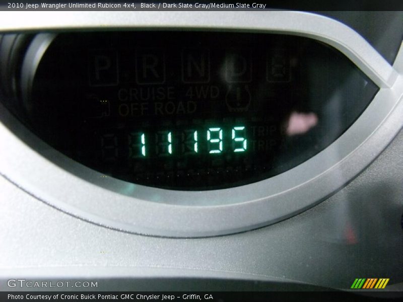 Black / Dark Slate Gray/Medium Slate Gray 2010 Jeep Wrangler Unlimited Rubicon 4x4