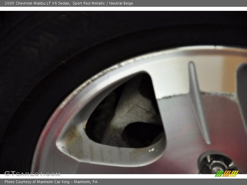 Sport Red Metallic / Neutral Beige 2005 Chevrolet Malibu LT V6 Sedan