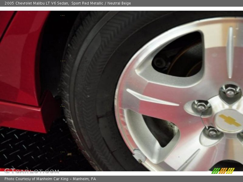 Sport Red Metallic / Neutral Beige 2005 Chevrolet Malibu LT V6 Sedan