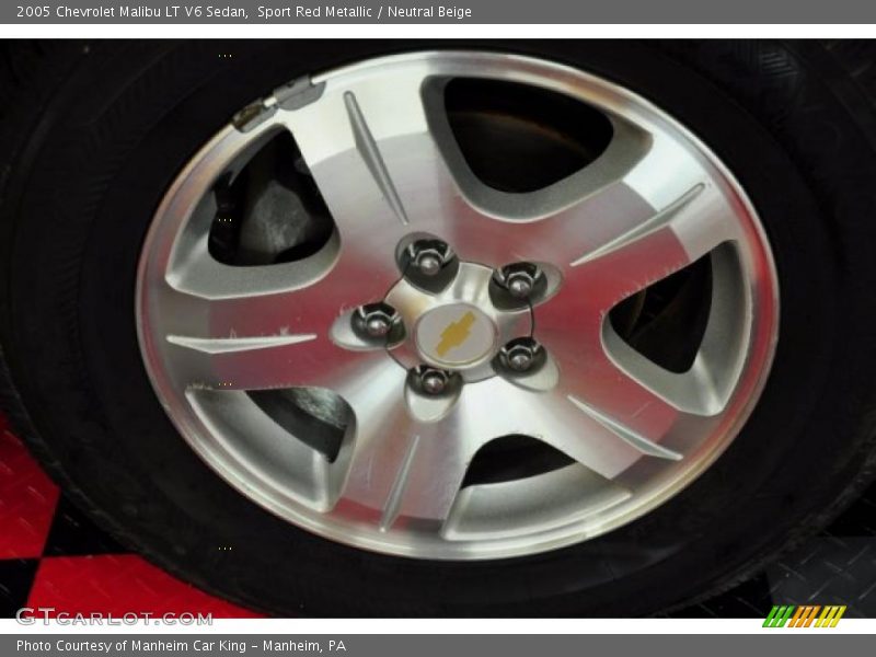 Sport Red Metallic / Neutral Beige 2005 Chevrolet Malibu LT V6 Sedan