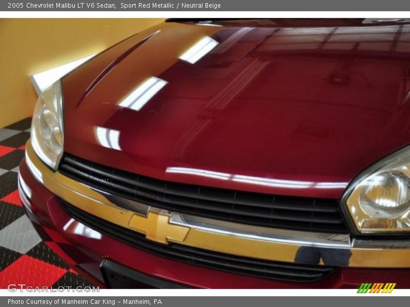 Sport Red Metallic / Neutral Beige 2005 Chevrolet Malibu LT V6 Sedan