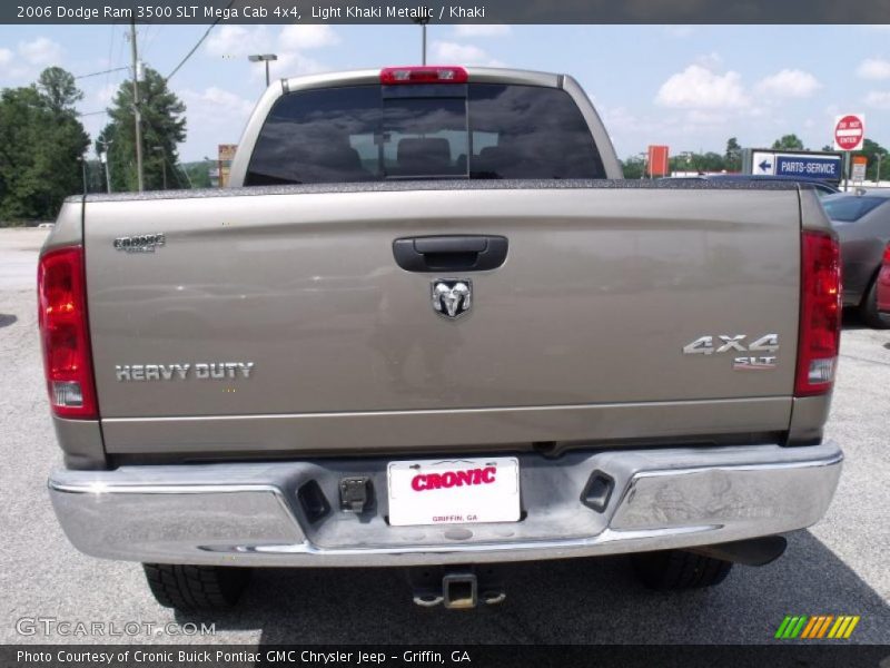 Light Khaki Metallic / Khaki 2006 Dodge Ram 3500 SLT Mega Cab 4x4