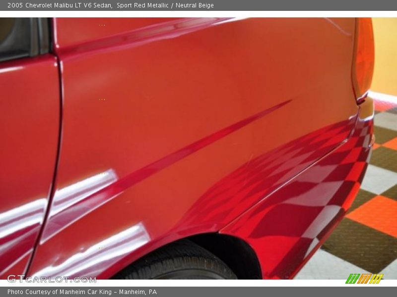 Sport Red Metallic / Neutral Beige 2005 Chevrolet Malibu LT V6 Sedan