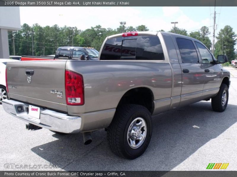 Light Khaki Metallic / Khaki 2006 Dodge Ram 3500 SLT Mega Cab 4x4