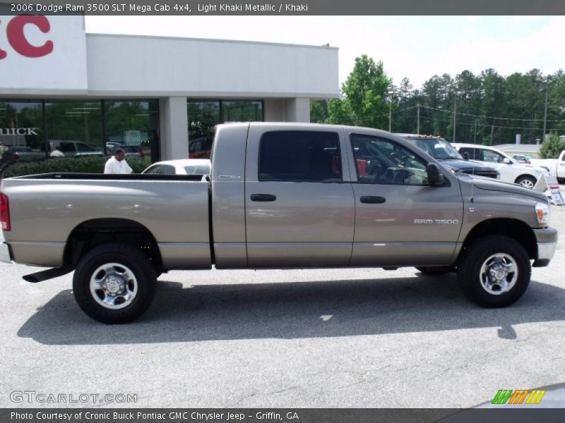 Light Khaki Metallic / Khaki 2006 Dodge Ram 3500 SLT Mega Cab 4x4