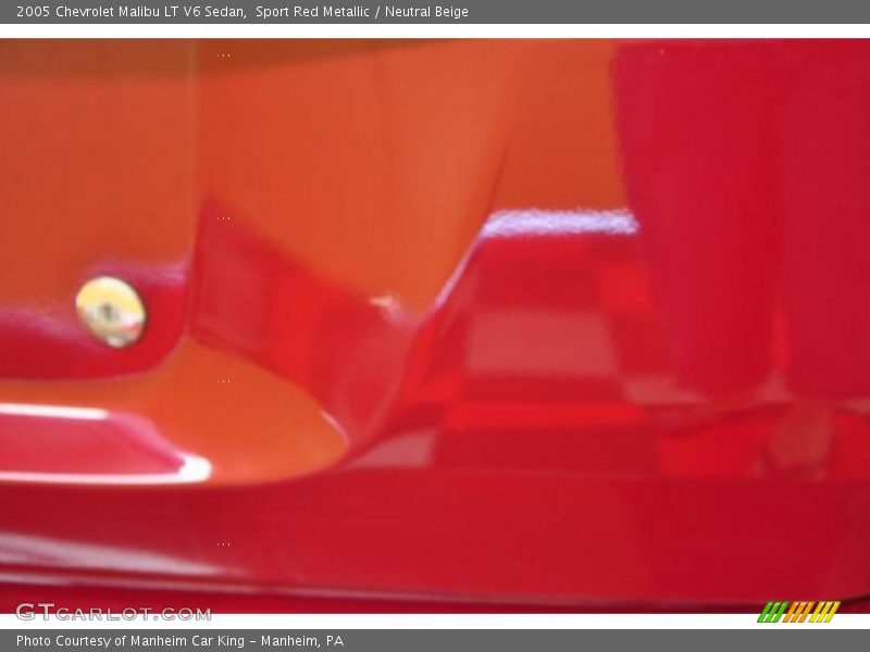 Sport Red Metallic / Neutral Beige 2005 Chevrolet Malibu LT V6 Sedan