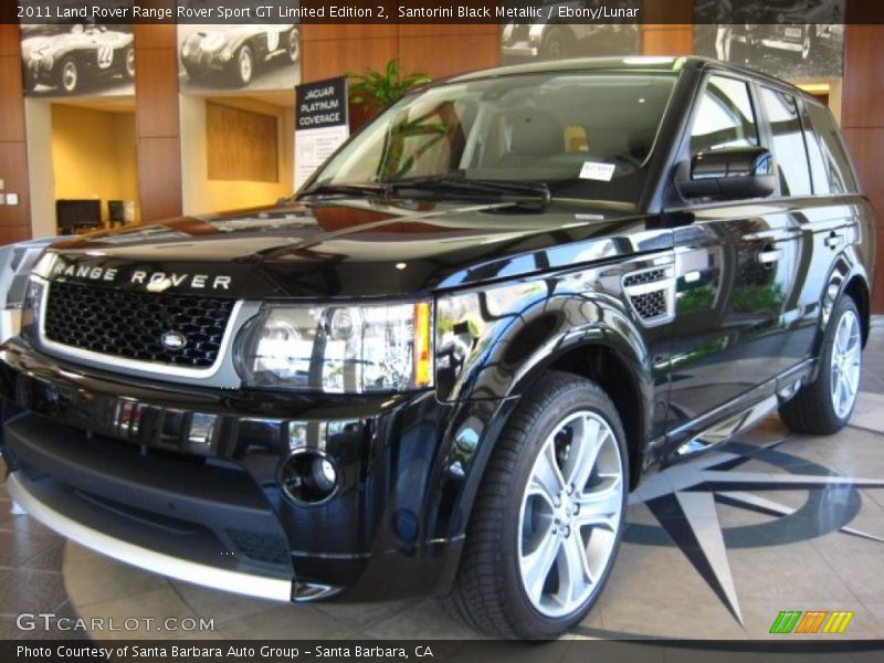 Santorini Black Metallic / Ebony/Lunar 2011 Land Rover Range Rover Sport GT Limited Edition 2