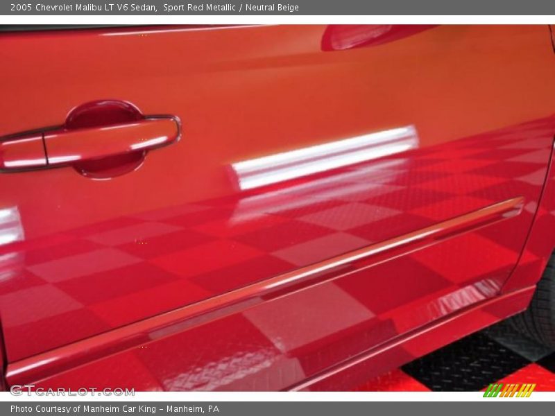 Sport Red Metallic / Neutral Beige 2005 Chevrolet Malibu LT V6 Sedan