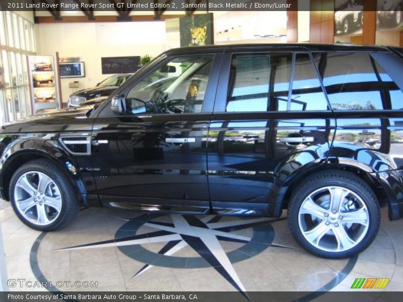 Santorini Black Metallic / Ebony/Lunar 2011 Land Rover Range Rover Sport GT Limited Edition 2