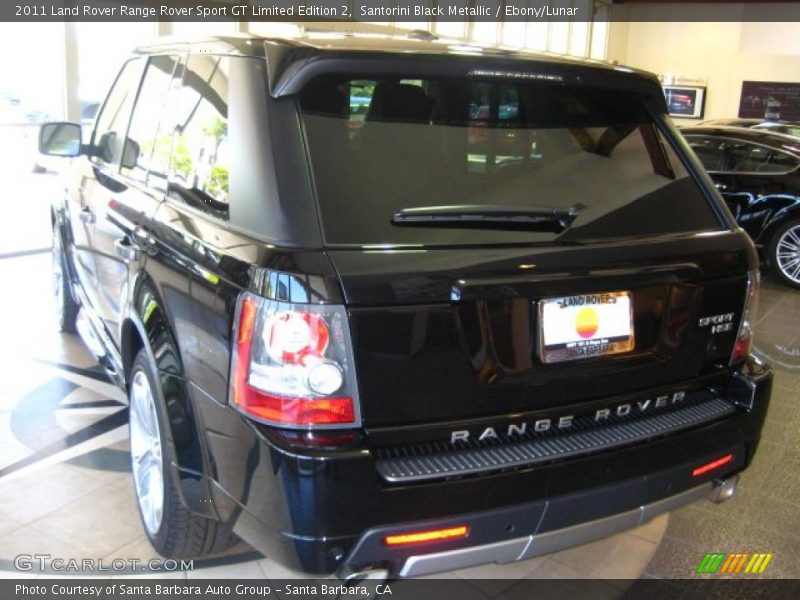 Santorini Black Metallic / Ebony/Lunar 2011 Land Rover Range Rover Sport GT Limited Edition 2