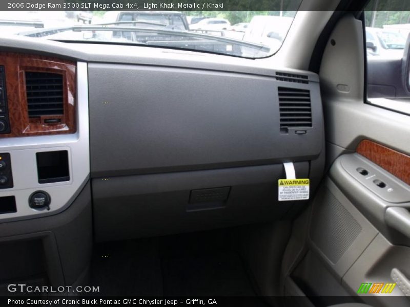 Light Khaki Metallic / Khaki 2006 Dodge Ram 3500 SLT Mega Cab 4x4