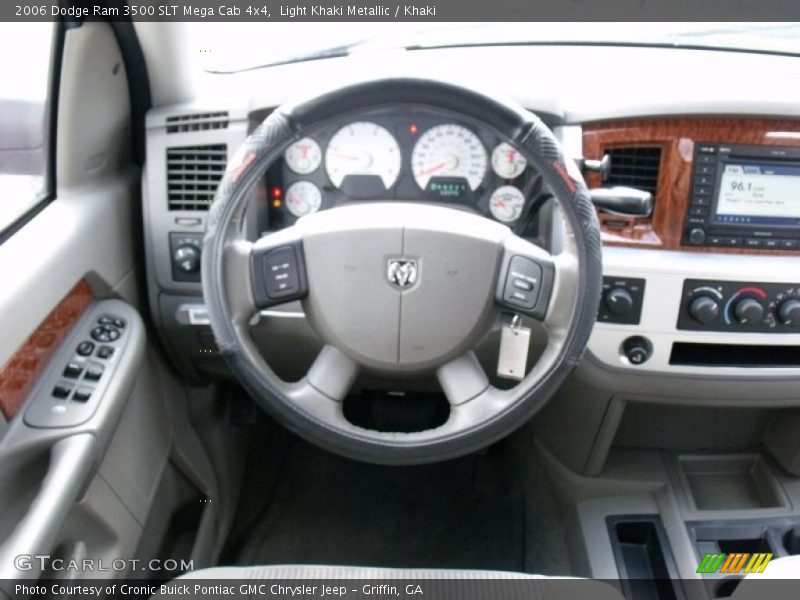 Light Khaki Metallic / Khaki 2006 Dodge Ram 3500 SLT Mega Cab 4x4