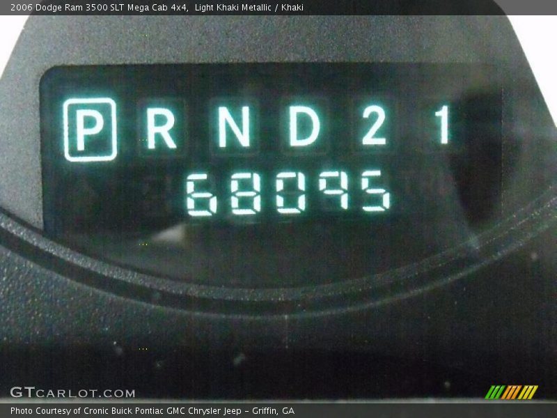 Light Khaki Metallic / Khaki 2006 Dodge Ram 3500 SLT Mega Cab 4x4