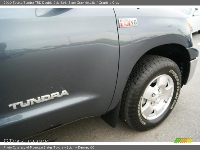 Slate Gray Metallic / Graphite Gray 2010 Toyota Tundra TRD Double Cab 4x4