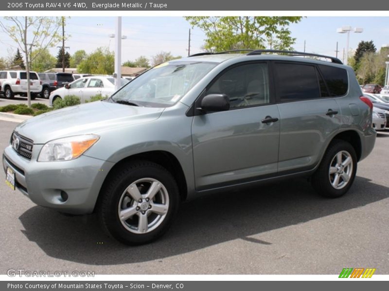 Everglade Metallic / Taupe 2006 Toyota RAV4 V6 4WD