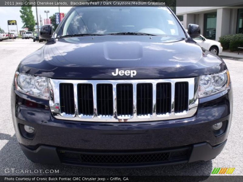 Blackberry Pearl / Dark Graystone/Medium Graystone 2011 Jeep Grand Cherokee Laredo