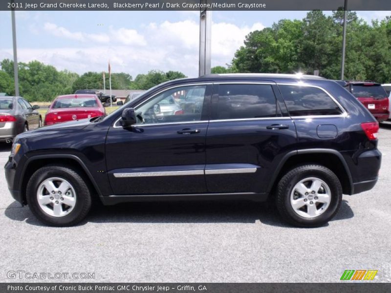 Blackberry Pearl / Dark Graystone/Medium Graystone 2011 Jeep Grand Cherokee Laredo