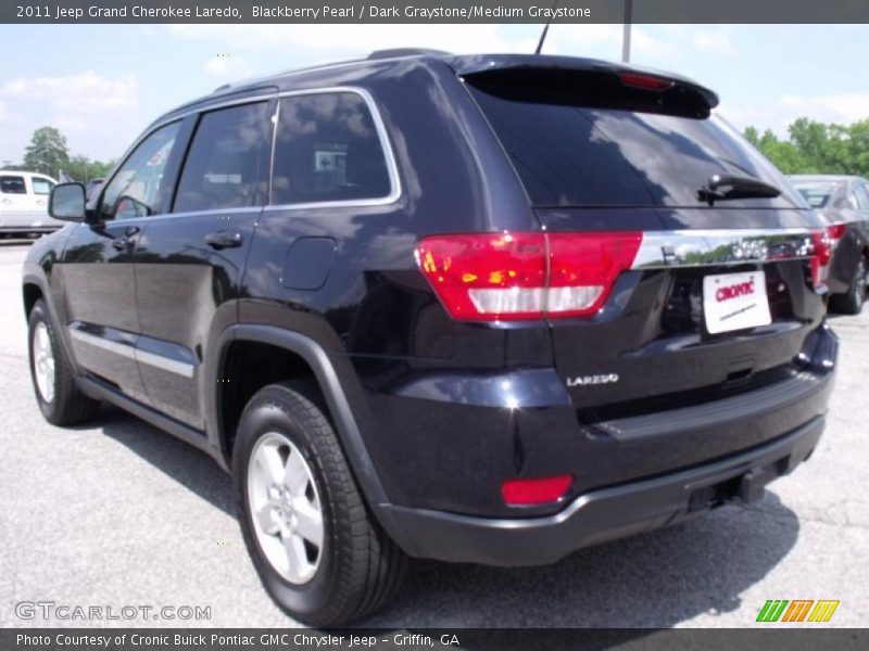 Blackberry Pearl / Dark Graystone/Medium Graystone 2011 Jeep Grand Cherokee Laredo