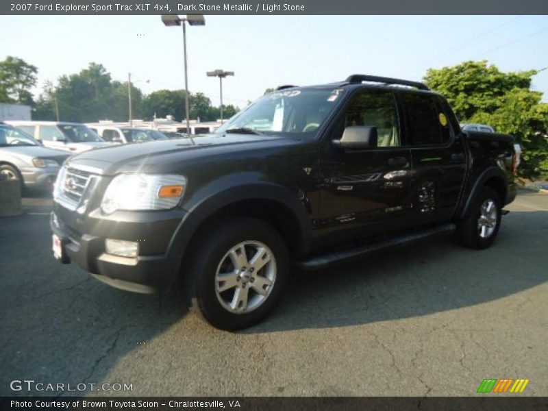 Dark Stone Metallic / Light Stone 2007 Ford Explorer Sport Trac XLT 4x4