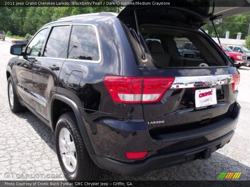 Blackberry Pearl / Dark Graystone/Medium Graystone 2011 Jeep Grand Cherokee Laredo