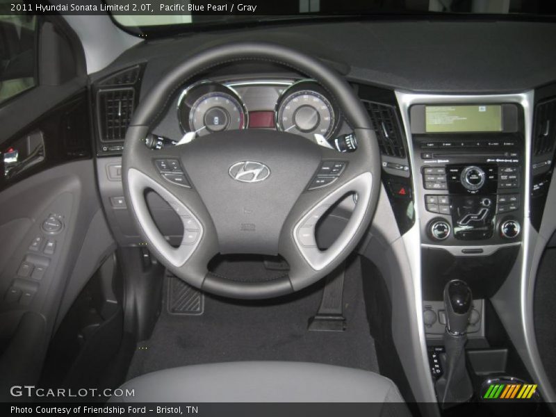 Dashboard of 2011 Sonata Limited 2.0T