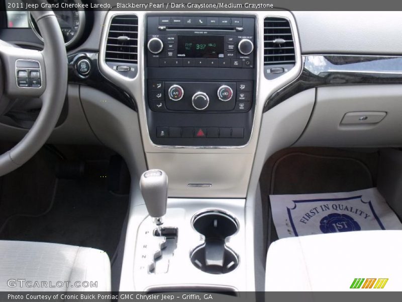 Blackberry Pearl / Dark Graystone/Medium Graystone 2011 Jeep Grand Cherokee Laredo