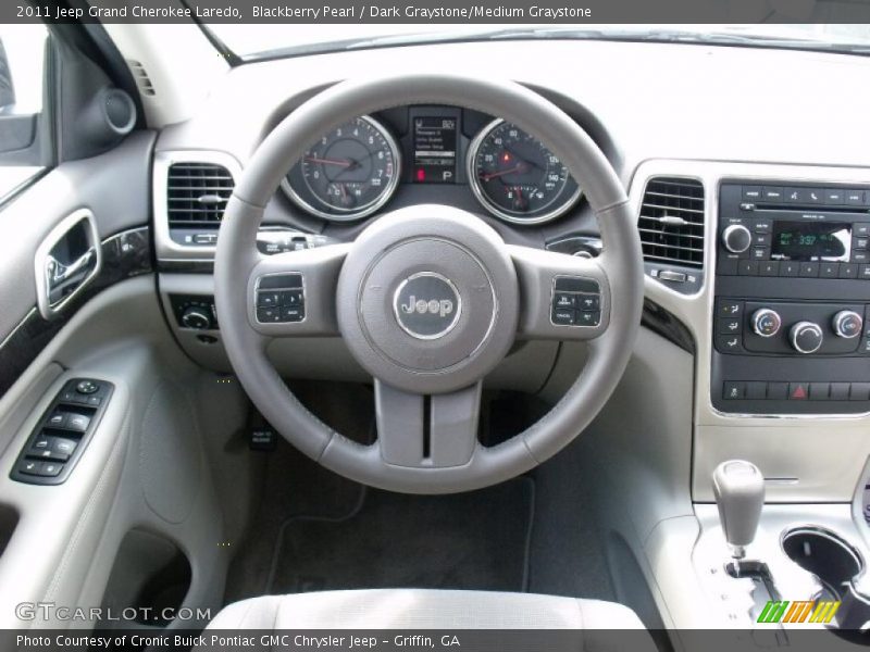 Blackberry Pearl / Dark Graystone/Medium Graystone 2011 Jeep Grand Cherokee Laredo