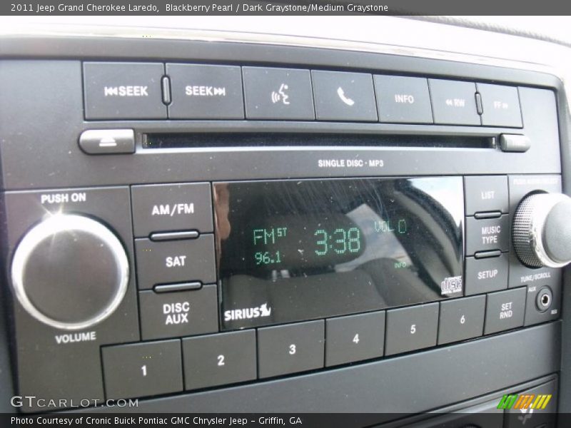Blackberry Pearl / Dark Graystone/Medium Graystone 2011 Jeep Grand Cherokee Laredo