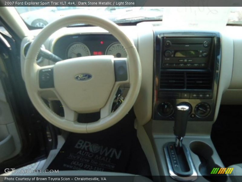 Dark Stone Metallic / Light Stone 2007 Ford Explorer Sport Trac XLT 4x4