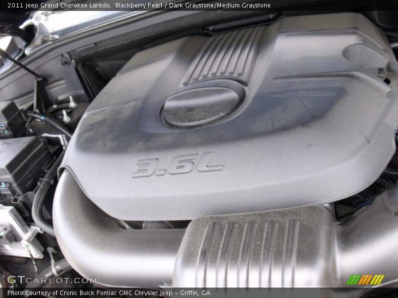 Blackberry Pearl / Dark Graystone/Medium Graystone 2011 Jeep Grand Cherokee Laredo