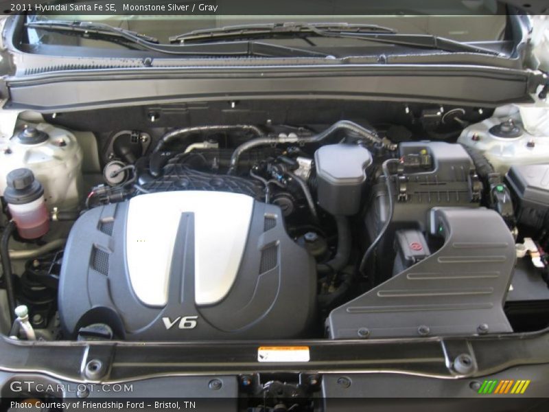  2011 Santa Fe SE Engine - 3.5 Liter DOHC 24-Valve VVT V6