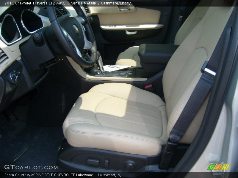  2011 Traverse LTZ AWD Cashmere/Ebony Interior