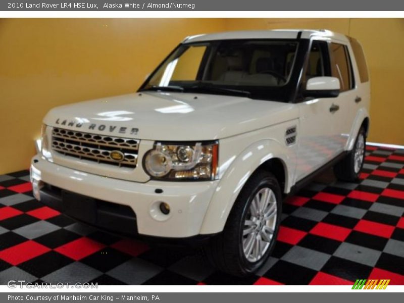 Alaska White / Almond/Nutmeg 2010 Land Rover LR4 HSE Lux