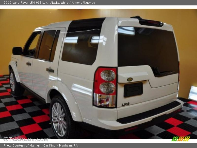 Alaska White / Almond/Nutmeg 2010 Land Rover LR4 HSE Lux