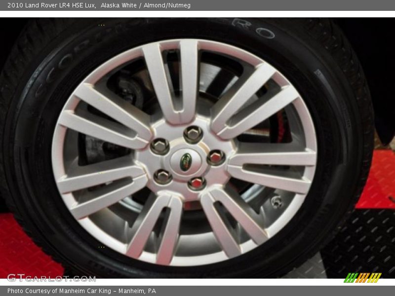 Alaska White / Almond/Nutmeg 2010 Land Rover LR4 HSE Lux