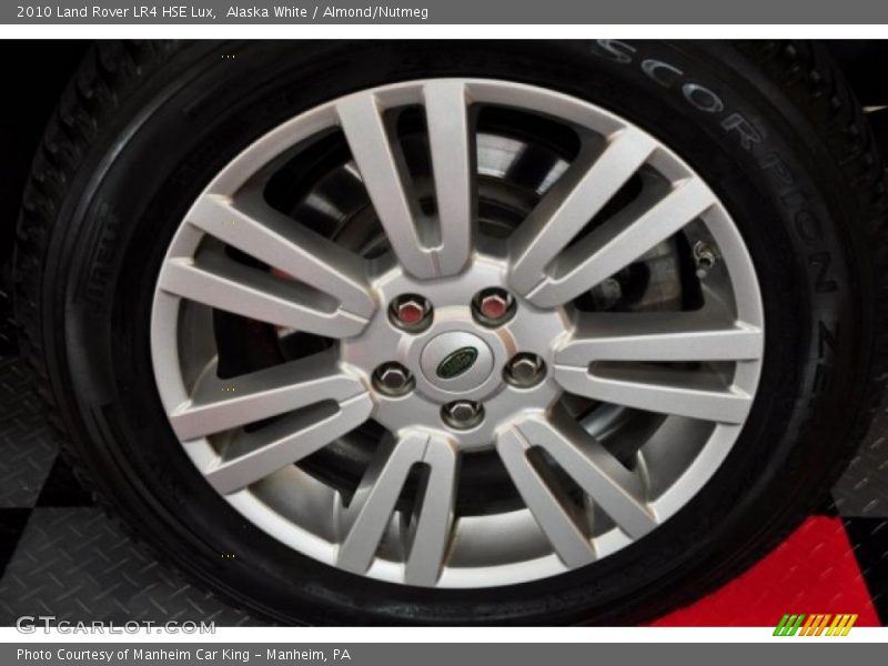 Alaska White / Almond/Nutmeg 2010 Land Rover LR4 HSE Lux