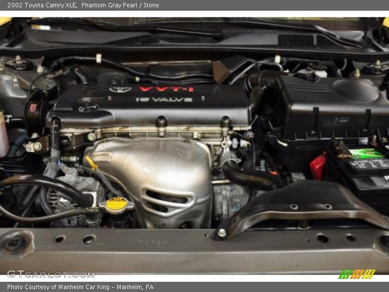 Phantom Gray Pearl / Stone 2002 Toyota Camry XLE