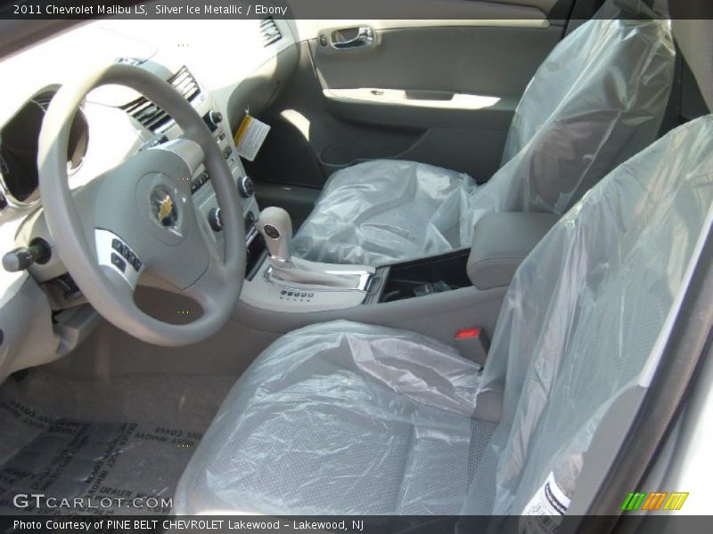 Silver Ice Metallic / Ebony 2011 Chevrolet Malibu LS