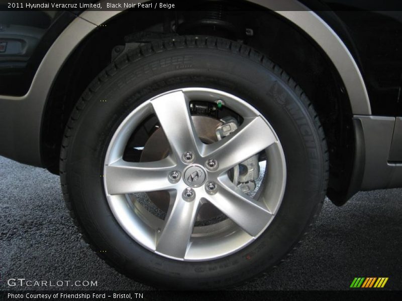 Black Noir Pearl / Beige 2011 Hyundai Veracruz Limited