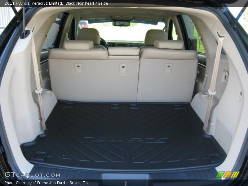 Black Noir Pearl / Beige 2011 Hyundai Veracruz Limited