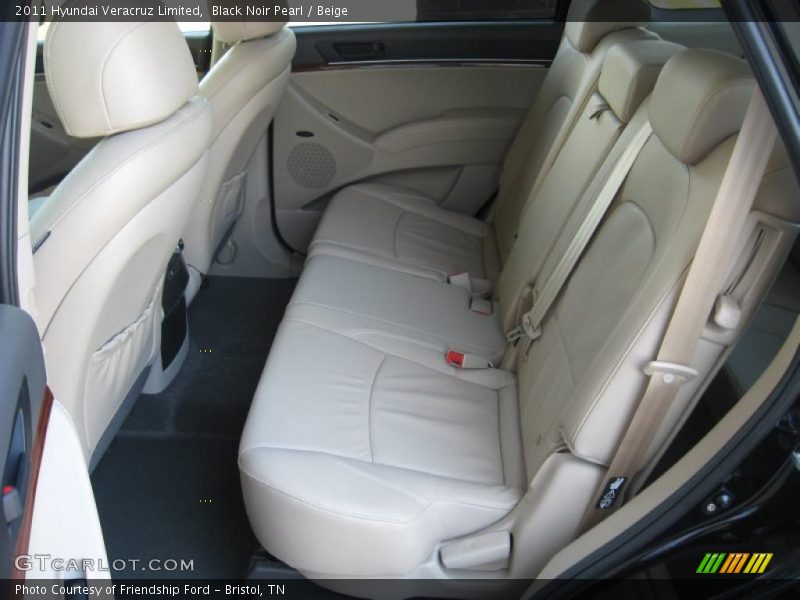 Black Noir Pearl / Beige 2011 Hyundai Veracruz Limited
