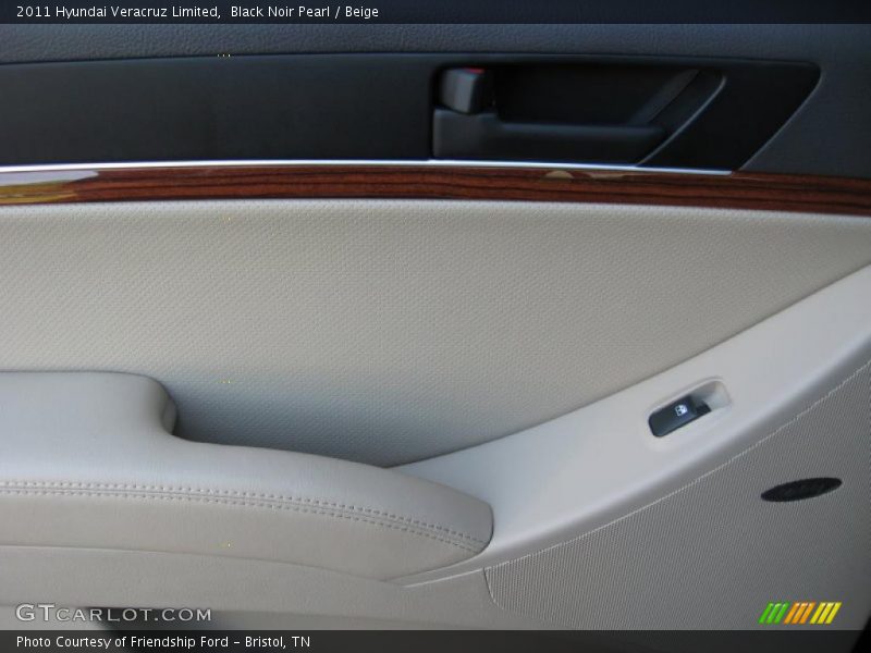 Black Noir Pearl / Beige 2011 Hyundai Veracruz Limited
