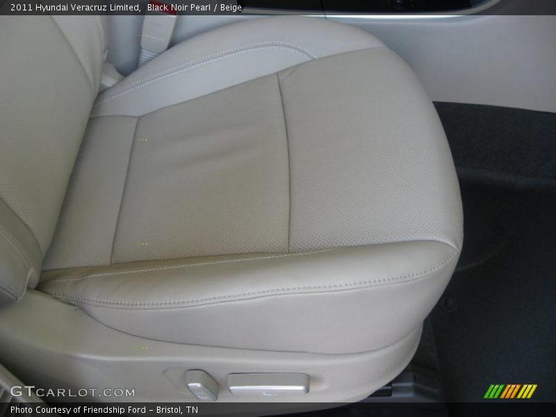 Black Noir Pearl / Beige 2011 Hyundai Veracruz Limited